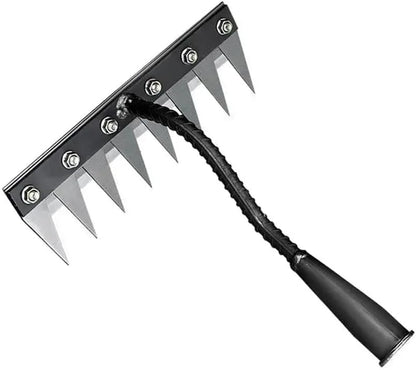 Gardenia Iron Weeding Rake, 2026 Gardenia Iron Weeding rake, Ironrake The Heavy-Duty Irons Weedings Rakes,Irons Rakes for Gardening and Weedings (8 Teeth)