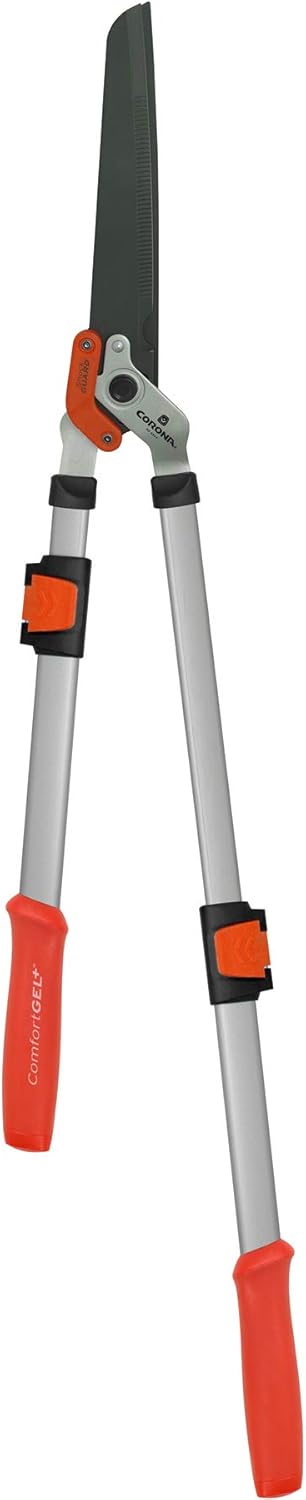 Corona HS 4344 DualLINK Extendable Hedge Shear, Red, 29 Inch Handle