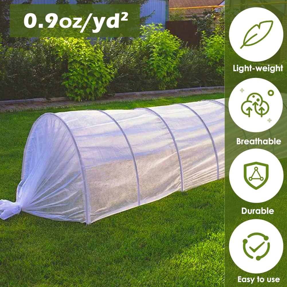 Plant Freeze Protection Cover, 7x25 FT Floating Row Cover