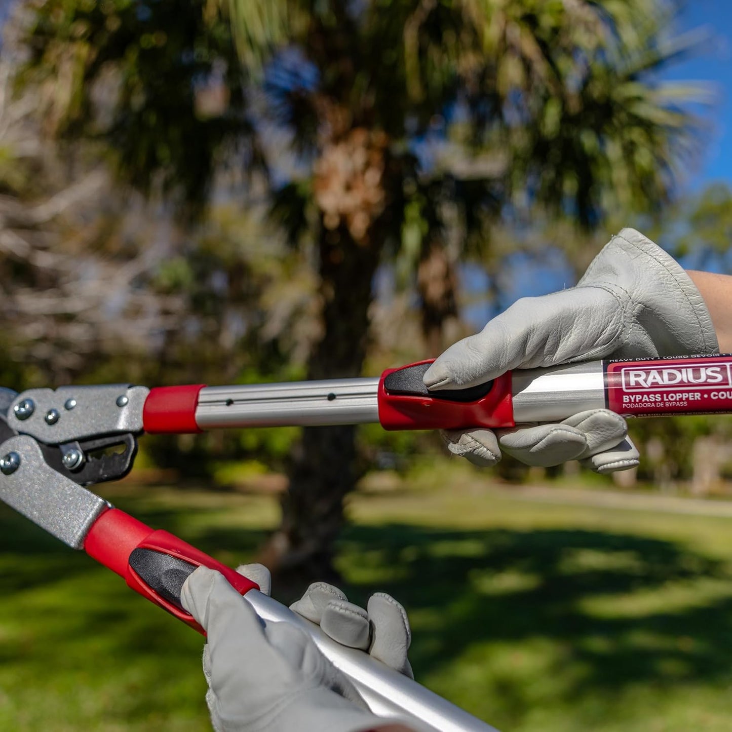 37" Ratcheting Bypass Lopper with Telescoping Handles