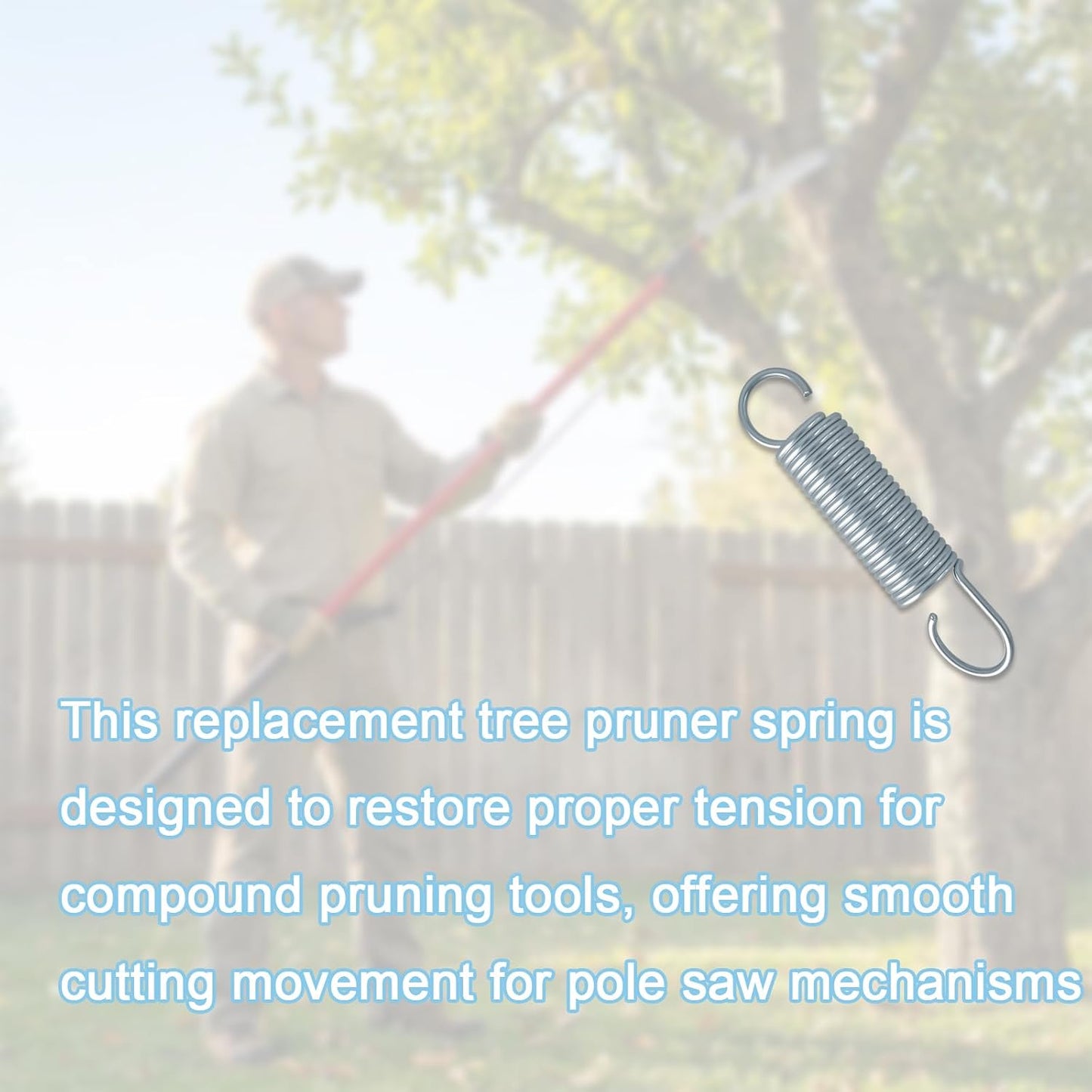 2 Pack 6801-5 Spring Fits Corona Clipper Compound Tree Pruner Spring 6801-5