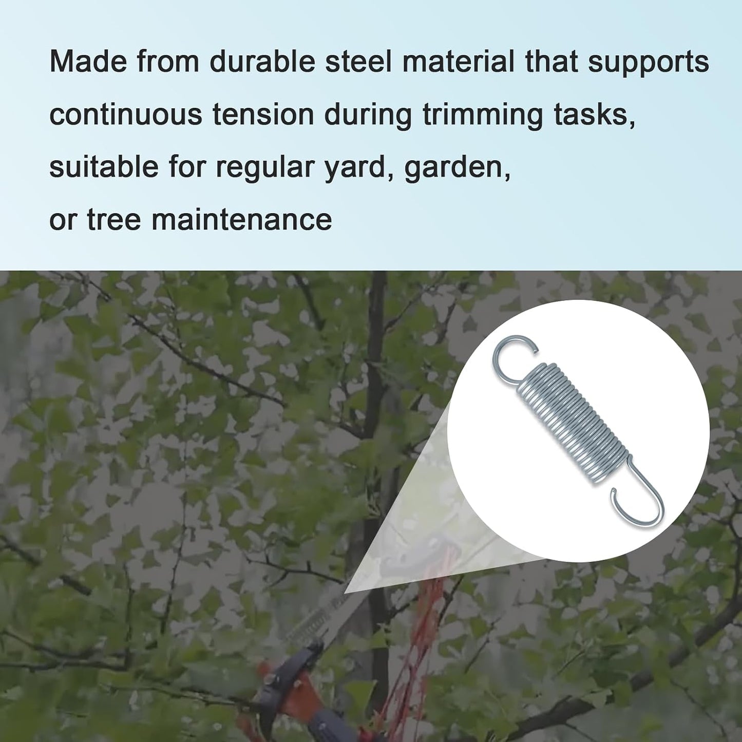 2 Pack 6801-5 Spring Fits Corona Clipper Compound Tree Pruner Spring 6801-5