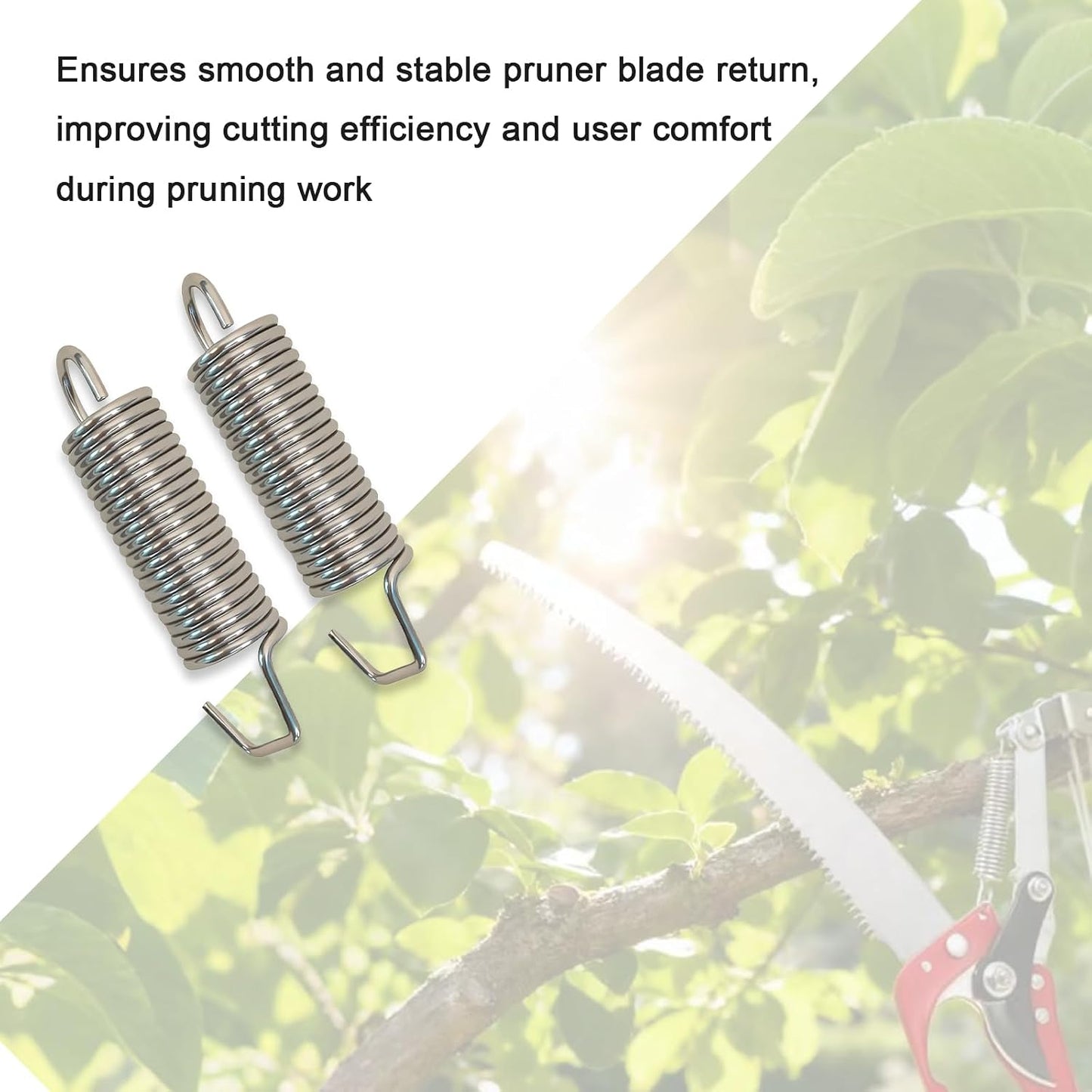 2 Pack 6801-5 Spring Fits Corona Clipper Compound Tree Pruner Spring 6801-5