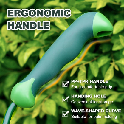 Garden Trowel with Measurements, High-Hardness Small Hand Shovel with Soft Ergonomic Handle, Rustproof Potting Trowel Gardening Hand Tools for Digging, Planting, Transplanting, Weeding