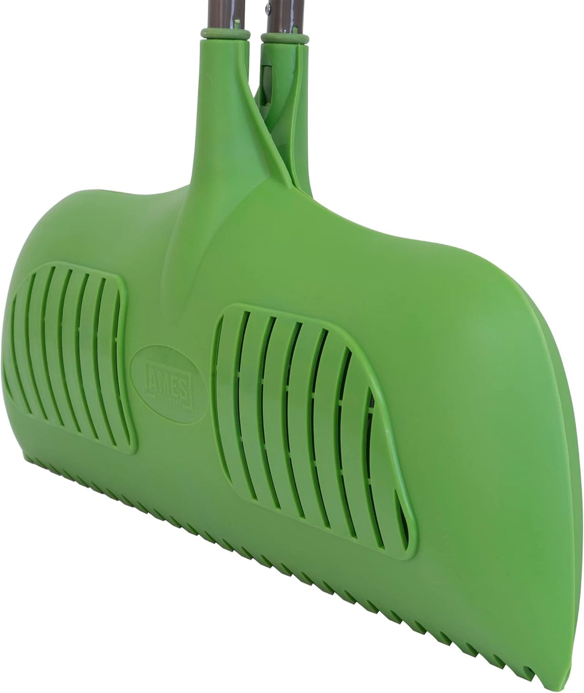 Leaf Grabber Rake with Long Handle & Cushioned Grip for Leaves, Lawn Clippings, Twigs, Yard Waste