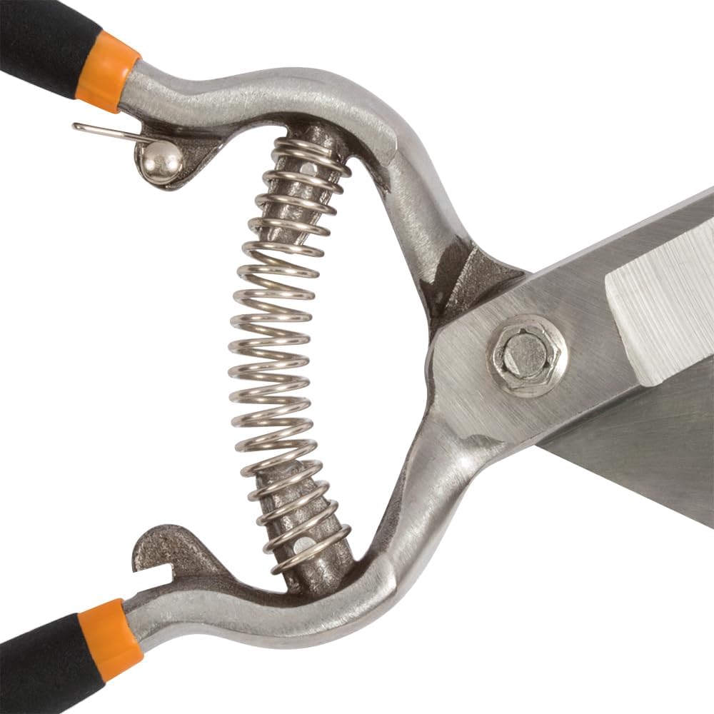 5" Forged Grass Shears, Handheld Grass Clippers for Lawn & Garden