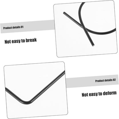 Garden Hose Guide Spike Set 5pcs Heavy Duty Iron Stake for Secure Hose Organization