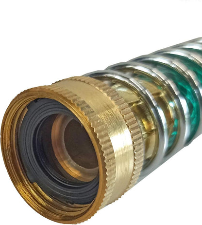 Garden Hose Protector, Hose Extension Adapter with Coil Spring, 2 Pack