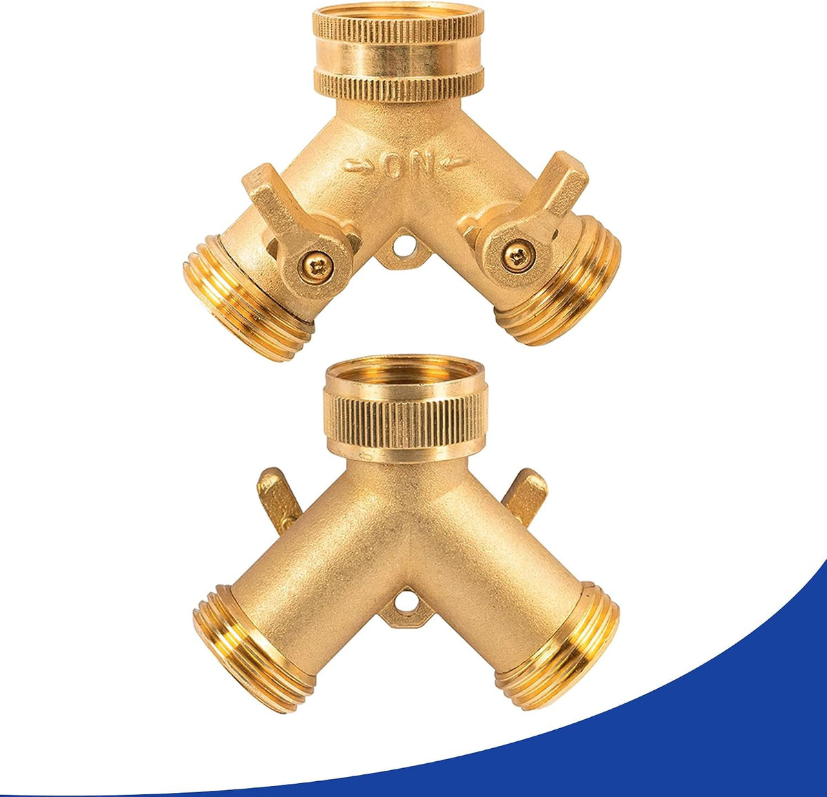 Garden Hose Protector, Hose Extension Adapter with Coil Spring, 2 Pack
