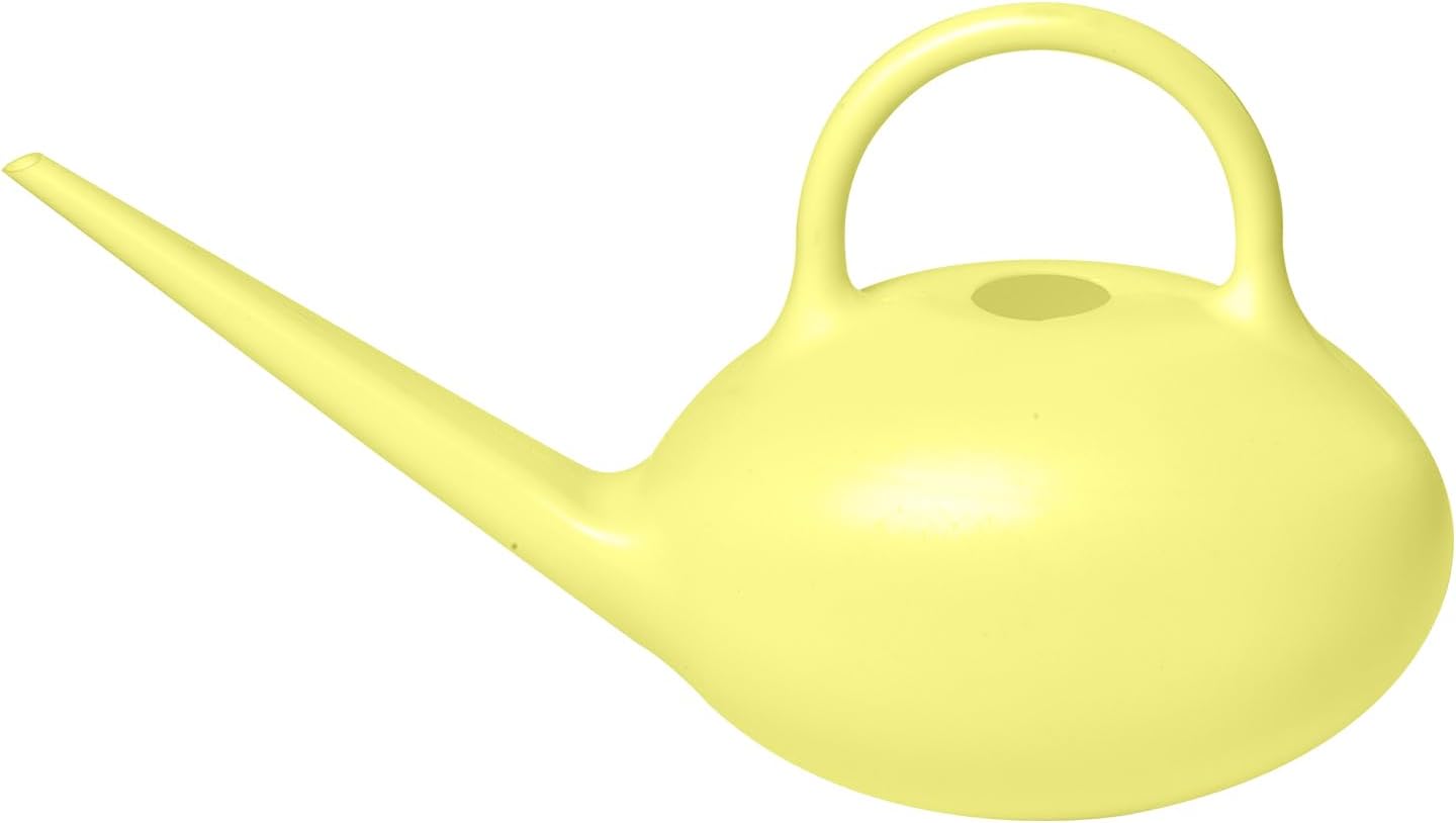 Small Plastic Watering Can - 1/4 Gallon - for Home Plant Garden - Blue