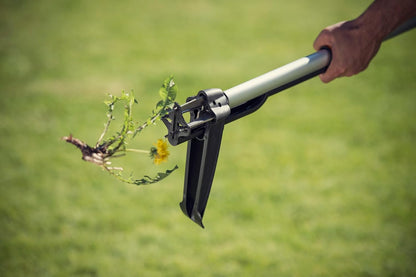 Xact Weed Puller, Length: 1 m, Stainless Steel Handle/Plastic Handle, Black/Orange, 1020126