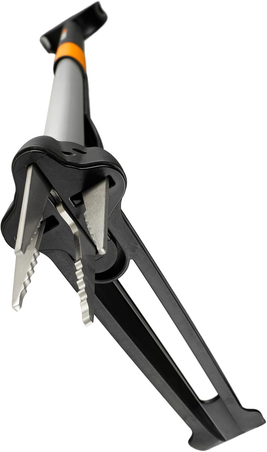 Xact Weed Puller, Length: 1 m, Stainless Steel Handle/Plastic Handle, Black/Orange, 1020126