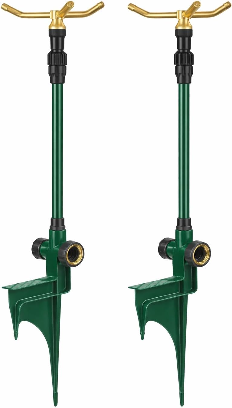 3-Arm High-Rise Lawn Sprinkler, Adjustable Range - 58288