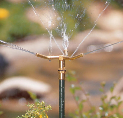 3-Arm High-Rise Lawn Sprinkler, Adjustable Range - 58288
