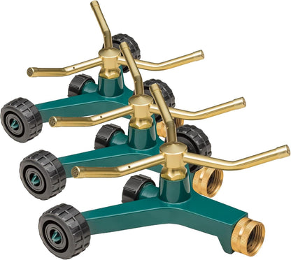 3-Arm High-Rise Lawn Sprinkler, Adjustable Range - 58288