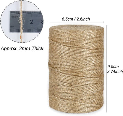 500ft 2mm Green Garden Twine for Climbing Plants