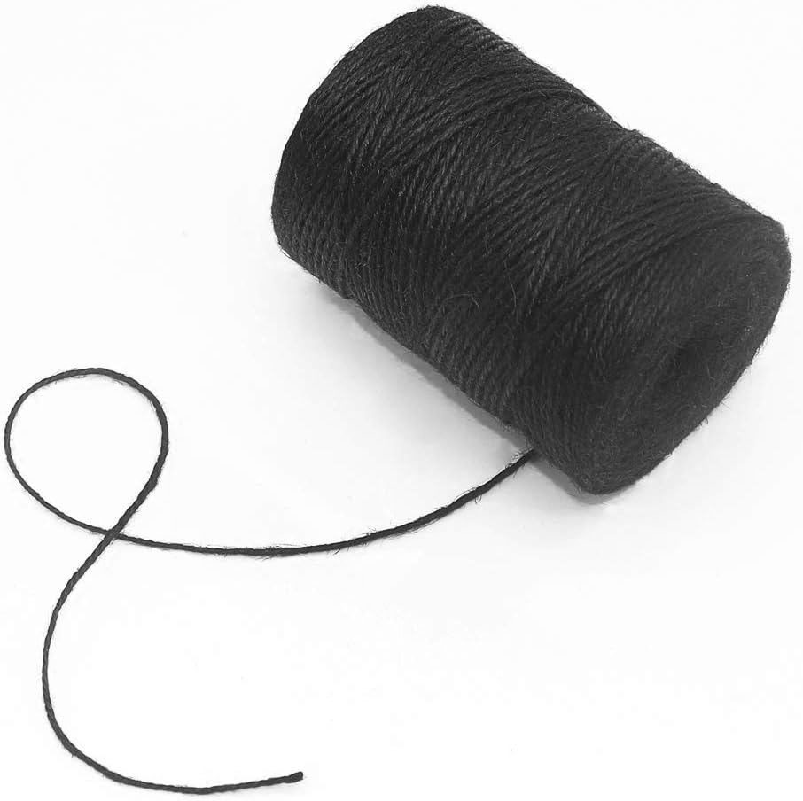Garden Twine, 656 Feet 2mm Green Jute Twine for Gardening, Plant Ties for Climbing Plants, Tomatoes, Vegetables, Crafts