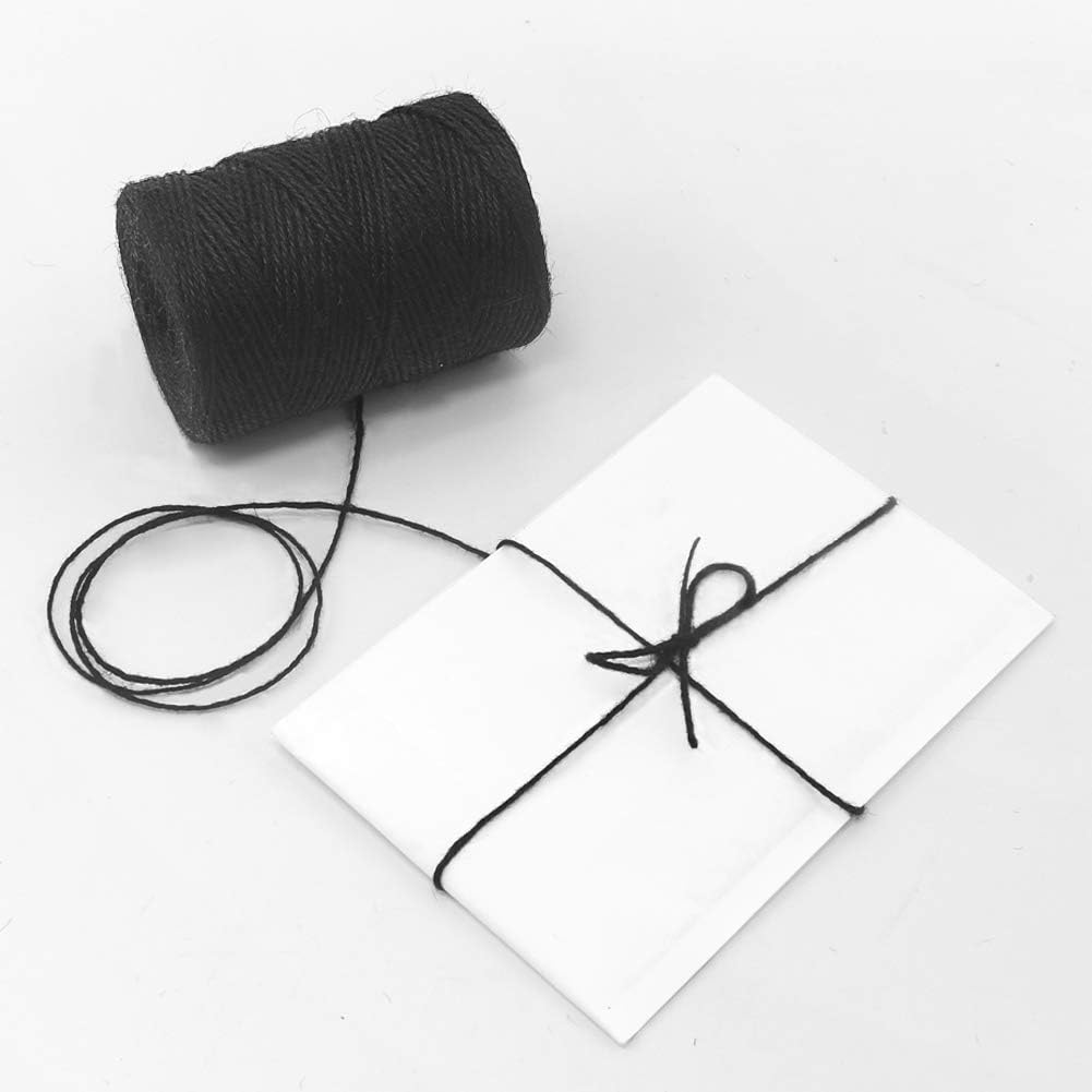 Garden Twine, 656 Feet 2mm Green Jute Twine for Gardening, Plant Ties for Climbing Plants, Tomatoes, Vegetables, Crafts