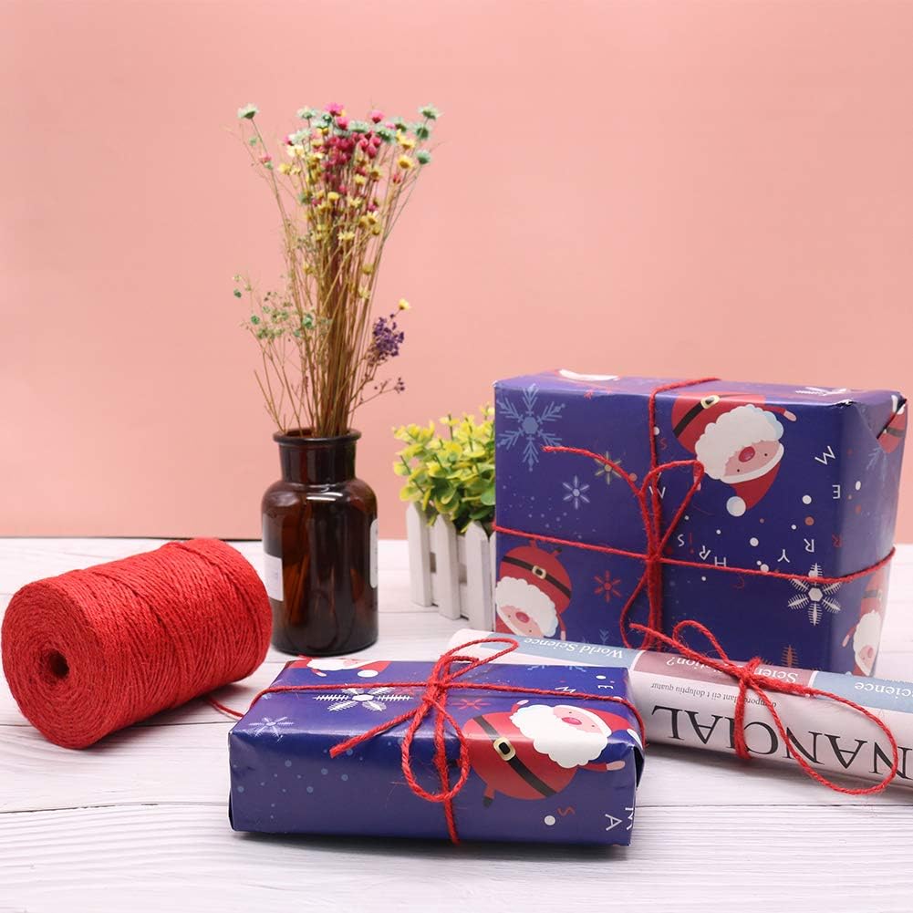 Garden Twine, 656 Feet 2mm Green Jute Twine for Gardening, Plant Ties for Climbing Plants, Tomatoes, Vegetables, Crafts