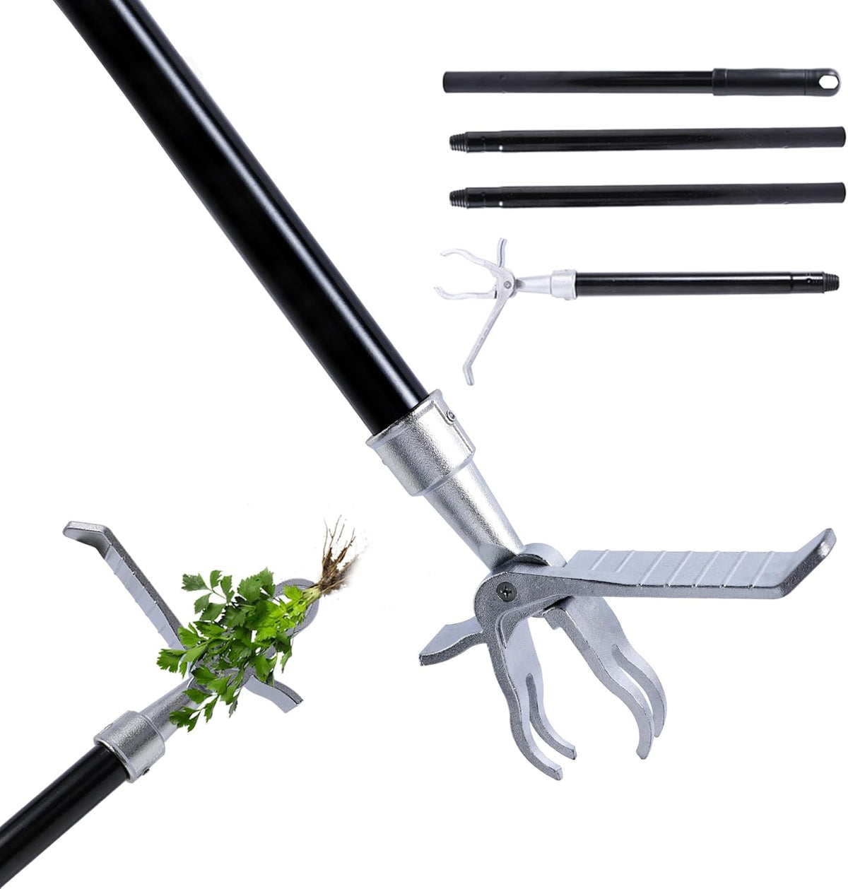 Weed Puller Tool Stand Up Weed Remover Tool 62.59"