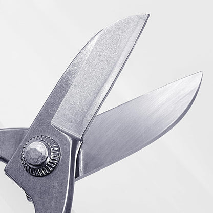 Ikenobo Shears Japanese Flower Scissors for Fresh Flower Arranging 6.5" Professional Floral Scissors, Japanese Stainless Steel, Silver, Made in JAPAN