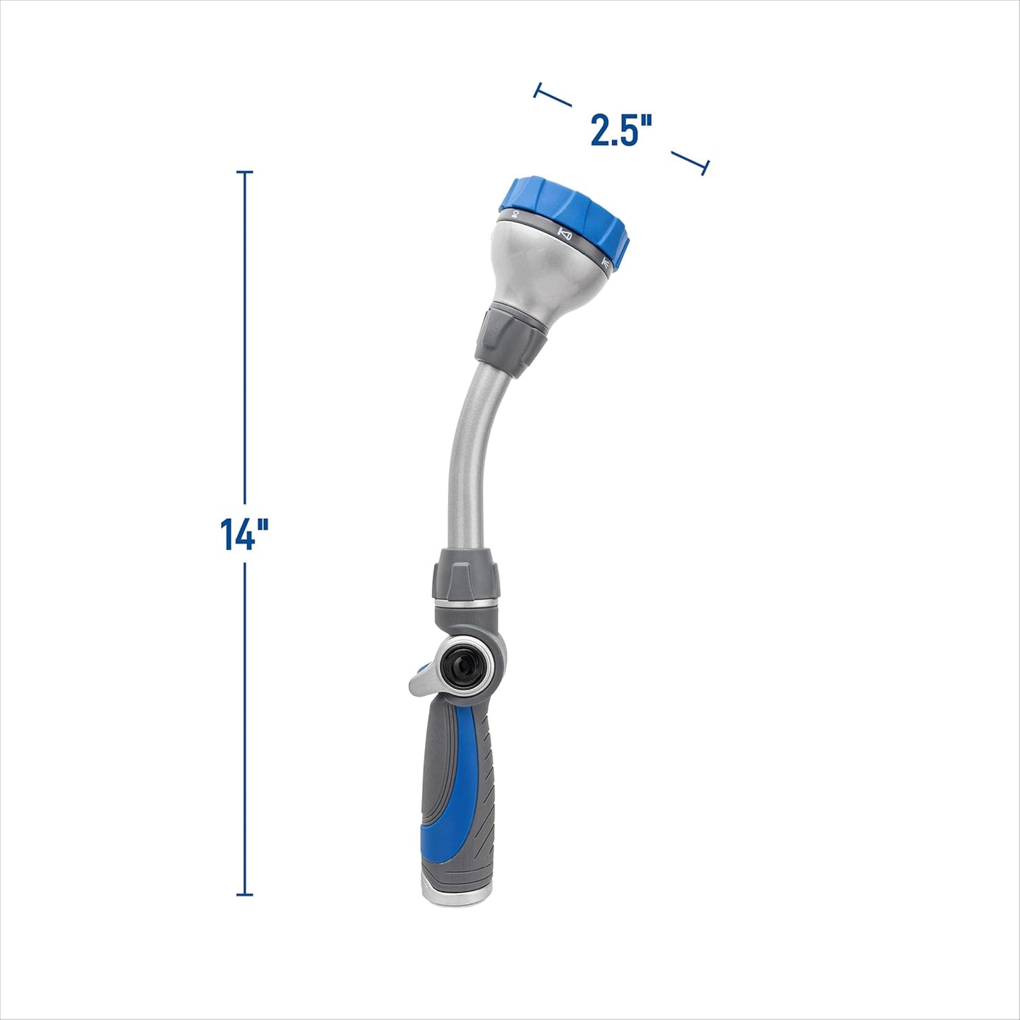 28285 ELEVATED 14" 7-Pattern Thumb Control Wand