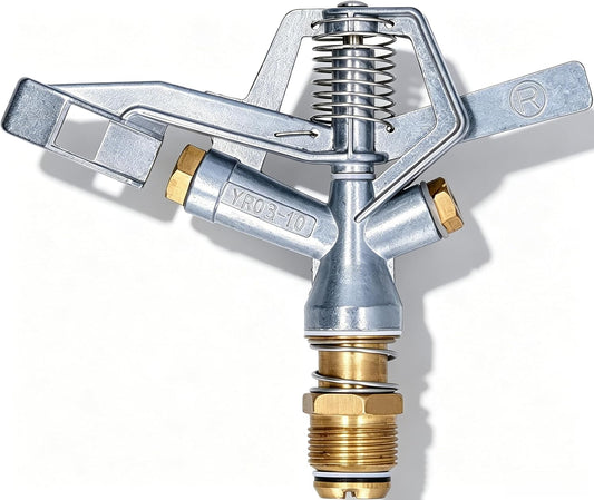 G3/4 Zinc Alloy Oscillating Impact Sprinkler for Lawn & Garden