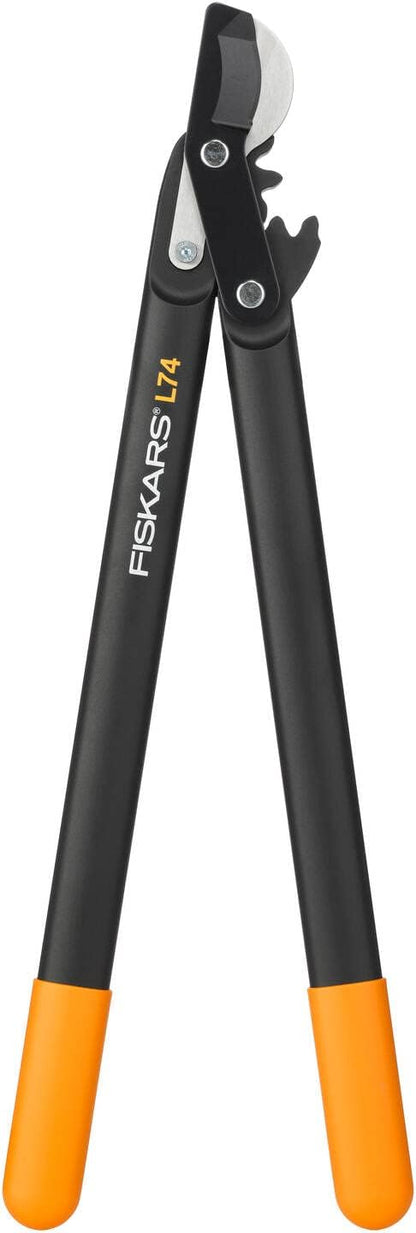 PowerGear Lopper Bypass, Hook Head (L) L78, Power Gear II system, Non-stick coating, Cutting Diameter : 5 cm, Hardened steel, Length: 70 cm, Black/Orange, 1000584