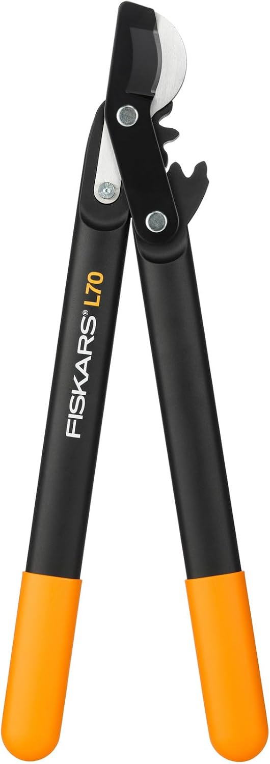 PowerGear Lopper Bypass, Hook Head (L) L78, Power Gear II system, Non-stick coating, Cutting Diameter : 5 cm, Hardened steel, Length: 70 cm, Black/Orange, 1000584