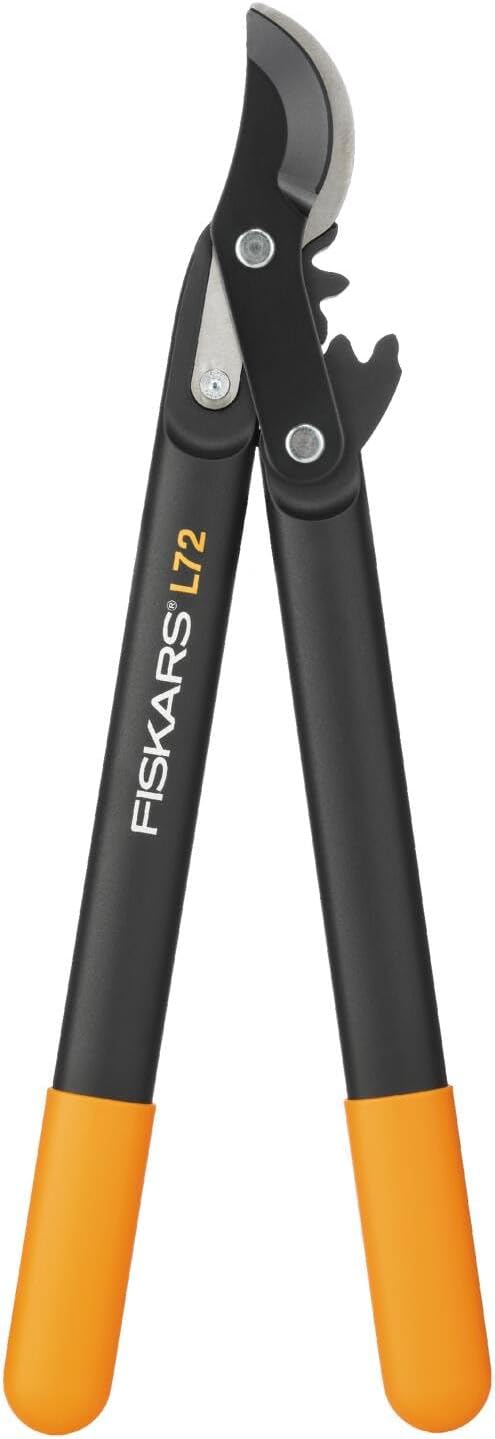 PowerGear Lopper Bypass, Hook Head (L) L78, Power Gear II system, Non-stick coating, Cutting Diameter : 5 cm, Hardened steel, Length: 70 cm, Black/Orange, 1000584