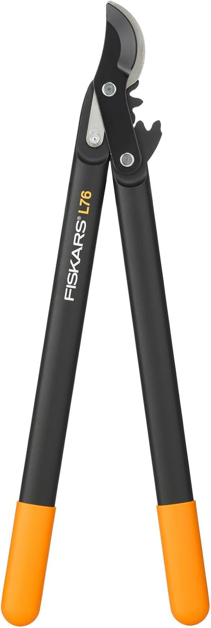 PowerGear Lopper Bypass, Hook Head (L) L78, Power Gear II system, Non-stick coating, Cutting Diameter : 5 cm, Hardened steel, Length: 70 cm, Black/Orange, 1000584