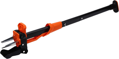 Stand Up Weed Puller Tool, 4 Claw Weeder with Easy Eject Mechanism and Foot Pedal for Garden Courtyard, Dandelions Thistles Removal