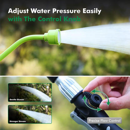 Heavy Duty Metal Watering Wand 24 Inches, Water Wand for Garden Hose