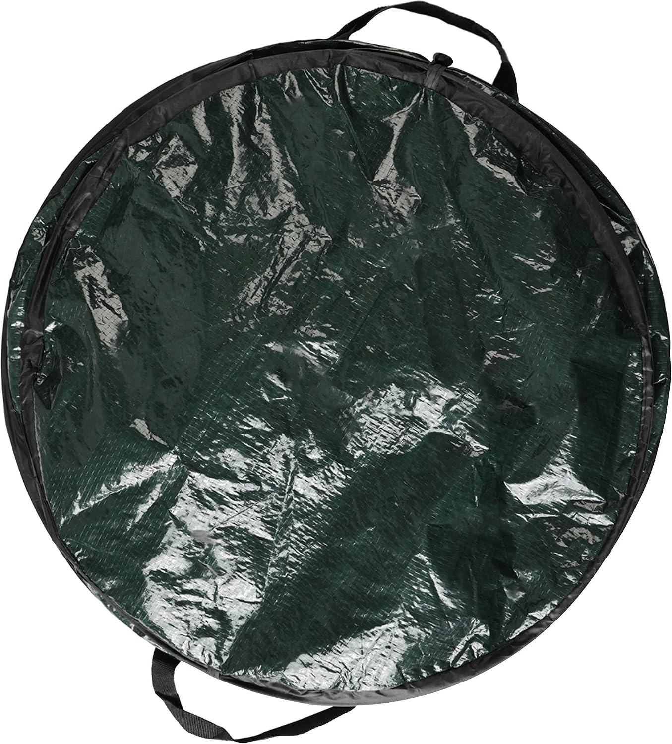 Pop Up Outdoor Garbage Can, Black, 29.5 Gallon