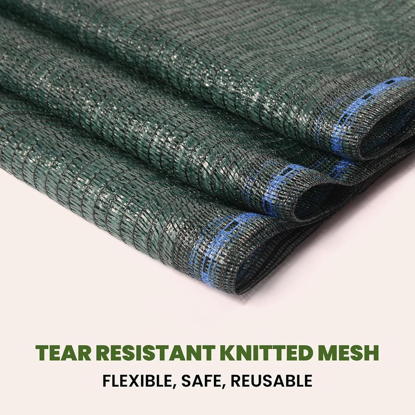 10 X 12 FT 60-70% Heavy Duty Mesh Tarp Shade Cloth - Colors B