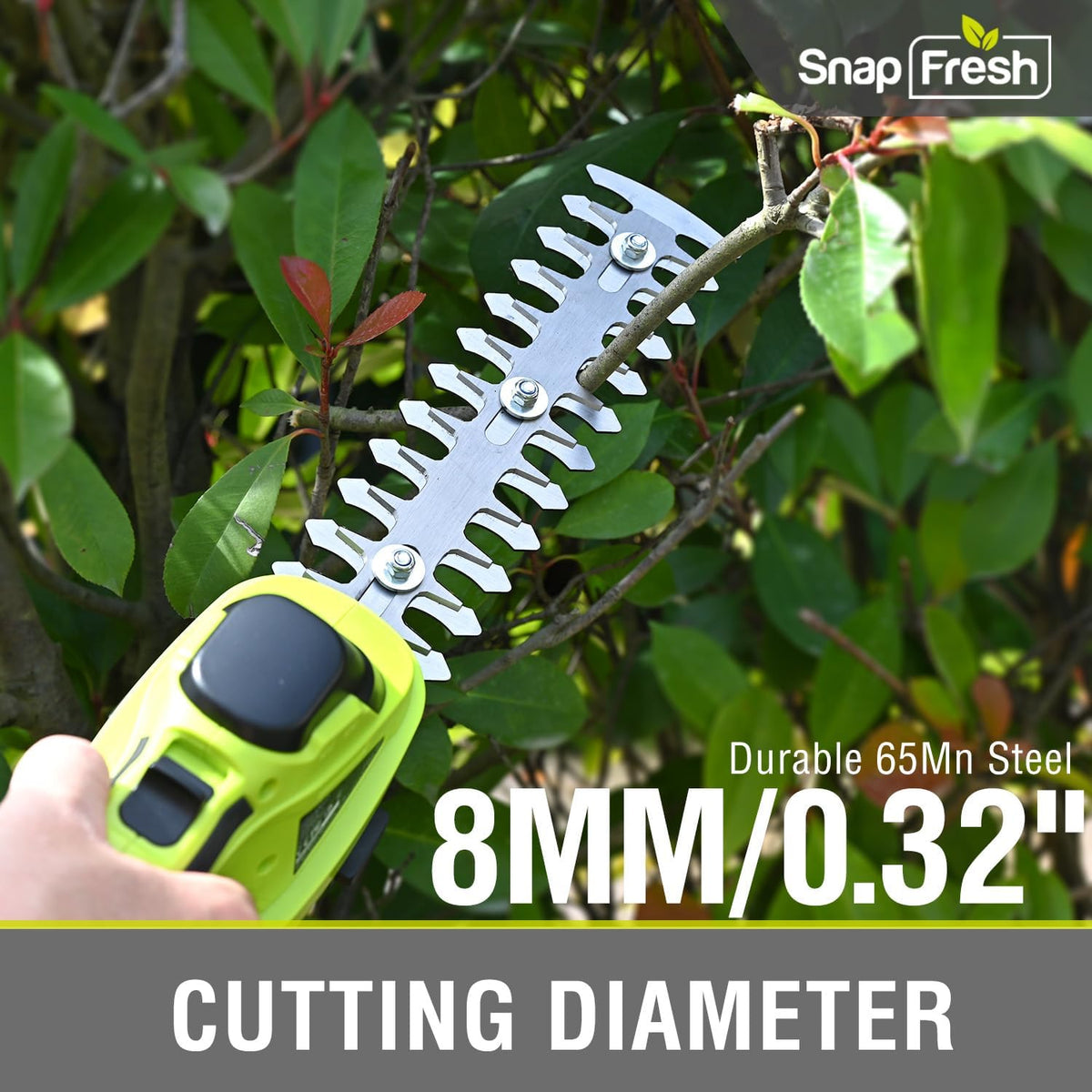 Cordless Grass Shear Bush Trimmer, 2 in 1 Handheld Hedge Trimmer, 7.2V Electric Grass Trimmers, Lightweight Shrubbery Trimmers Battery & Charger Included, Shrub Trimmer for Garden(Green)