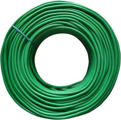 Soft Plant Tie Garden Plant Twist Tie TPR Plant Supply, for Supporting and Fixing Garden Planting Branches Vines, Stems, for Garden, Office, Home Organizing (65.6ft /3.5mm Diameter, Green)