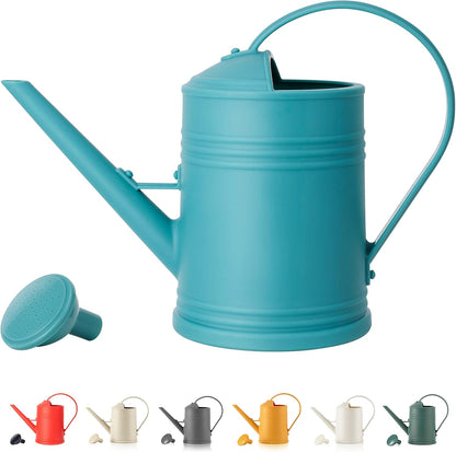 Watering Can for Indoor Plants, Flower Watering Can, Plastic Water Can for Plants with Sprinkler Head 68 oz, 1/2 Gallons