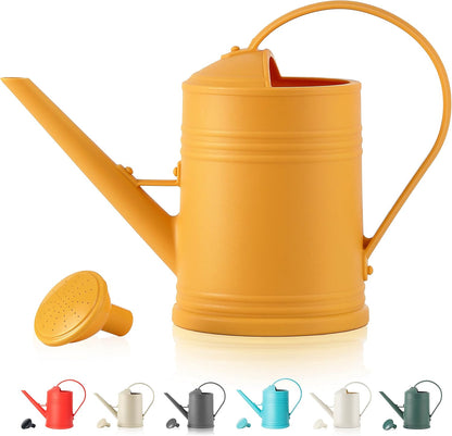 Watering Can for Indoor Plants, Flower Watering Can, Plastic Water Can for Plants with Sprinkler Head 68 oz, 1/2 Gallons