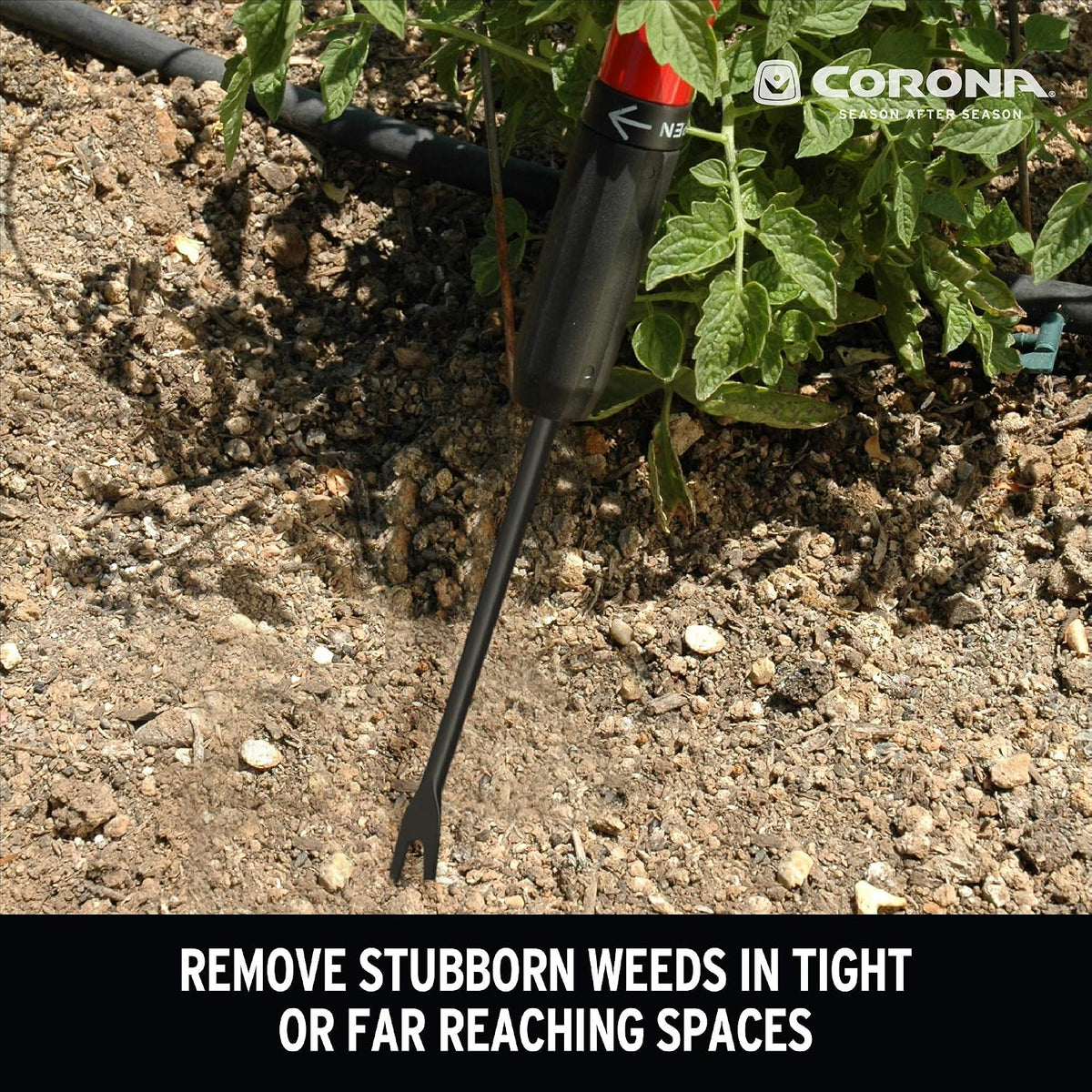 Extendable Handle Weeder for Raised Garden Beds – Adjustable 18"–32" Telescoping Garden Weeding Tool