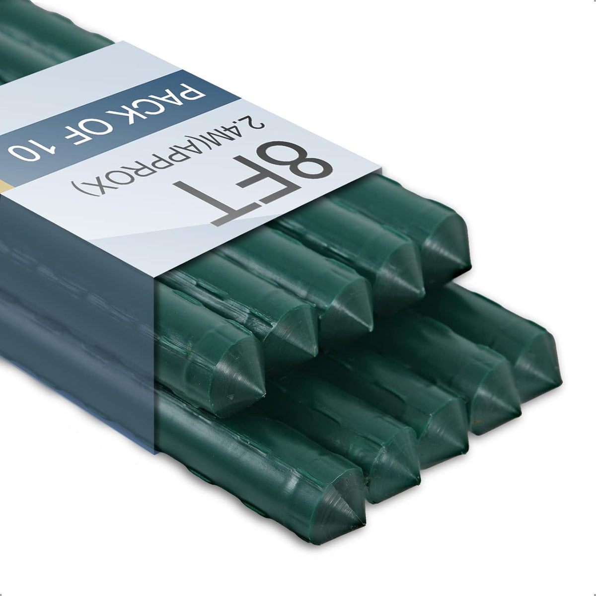 NANOPRETTY 6 FT Garden Stakes for Outdoor Plant Tree Stakes and Supports