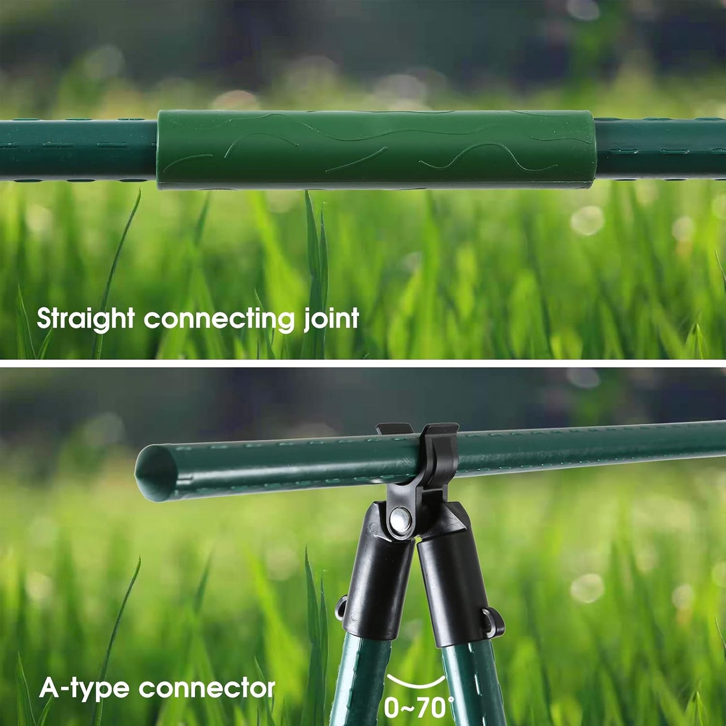 NANOPRETTY 6 FT Garden Stakes for Outdoor Plant Tree Stakes and Supports