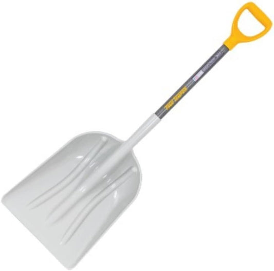True Temper 2604300 Poly Scoop with Hardwood Handle & D-Grip