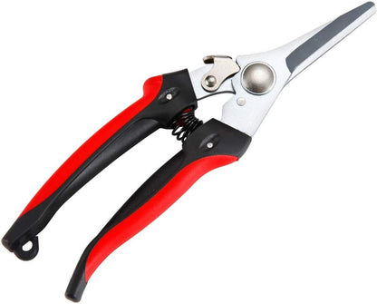 Pruning Snips, Lightweight and Small Shears For Light Gardening, Great for Deadheading Flowers and Cutting Light Wood Ergonomically Designed for Smaller Hands