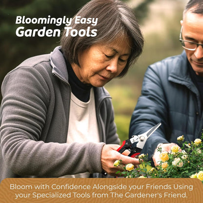 Pruning Snips, Lightweight and Small Shears For Light Gardening, Great for Deadheading Flowers and Cutting Light Wood Ergonomically Designed for Smaller Hands