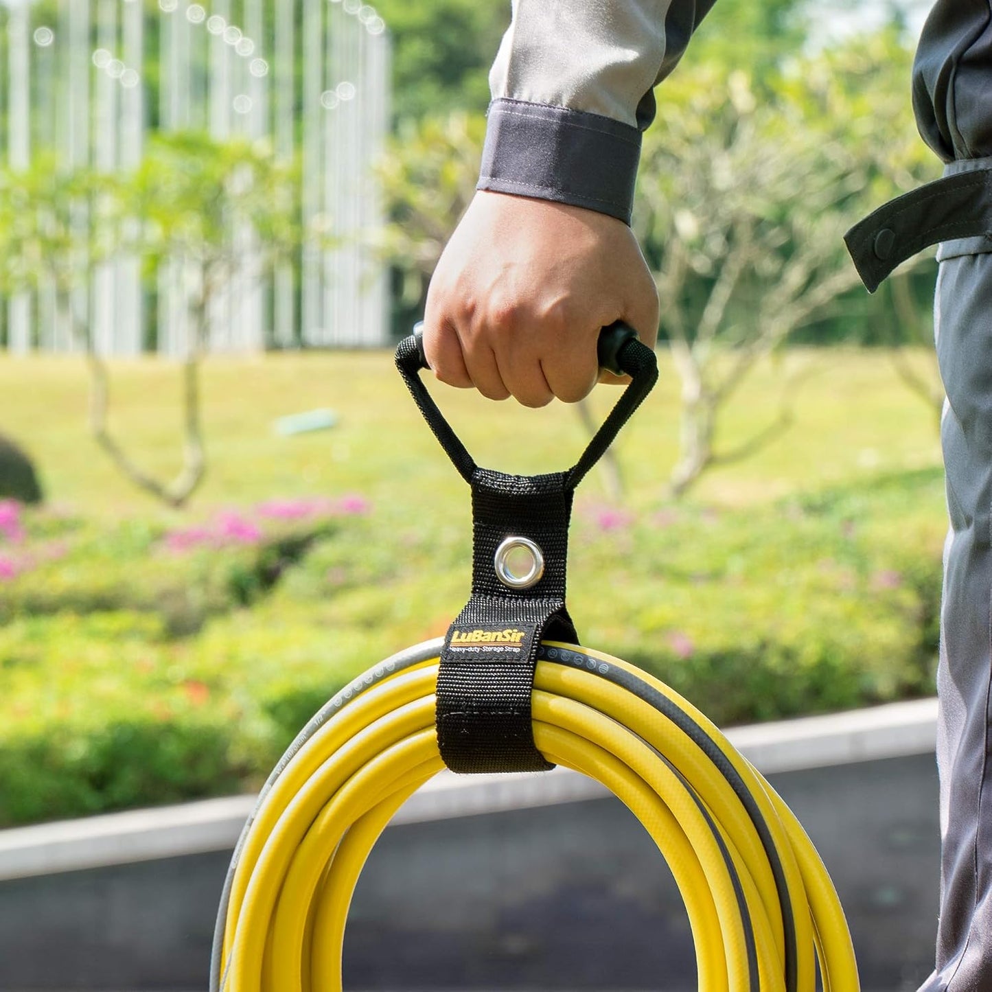 3 Pack 28"Extension Cord Organizer with Grommet Fit Cables