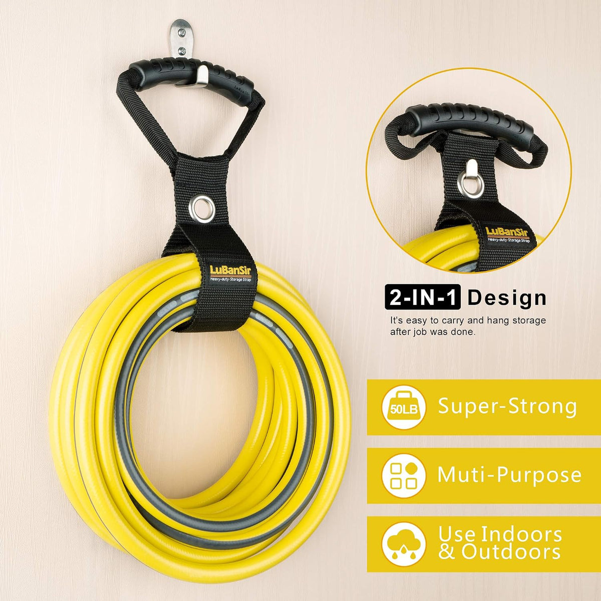 3 Pack 28"Extension Cord Organizer with Grommet Fit Cables