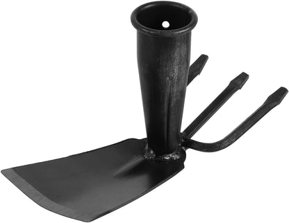 Gardening Hoe and Rake Replacement Dual Head Garden Tool for Weeding Digging Loosening Soil Planting Flowers and Vegetables 8.07 X 4.25 X 2.95 in 1 piece