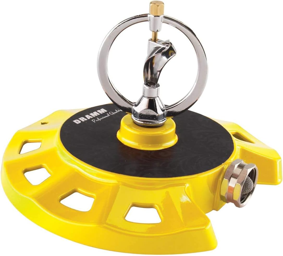 15073 ColorStorm Spinning Sprinkler, Yellow
