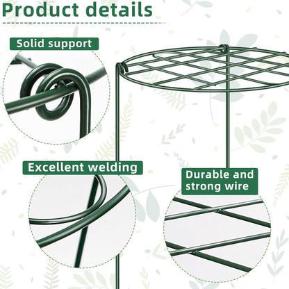 6 Pack 12 x 16 Inch Peony Cages and Supports for Outdoor Plants
